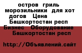 остров .гриль  морозильники .для хот догов › Цена ­ 80 000 - Башкортостан респ. Бизнес » Оборудование   . Башкортостан респ.